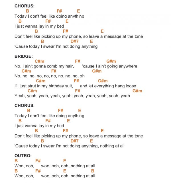 THE LAZY SONG BRUNO MARS PIANO CHORDS & Lyrics Bitesize Piano