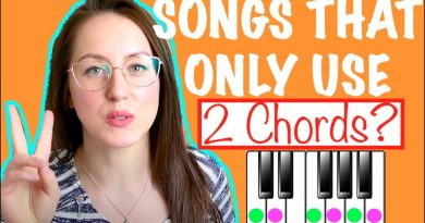 songs that use 2 chords on piano